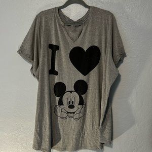 Gray Torrid Disney Mickey tee